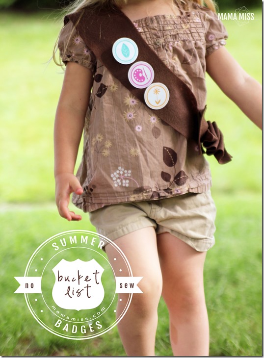 Summer Bucket List - Badges | @mamamissblog #bucketlist #meritbadges #summer