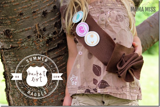 Summer Bucket List - Badges | @mamamissblog #bucketlist #meritbadges #summer