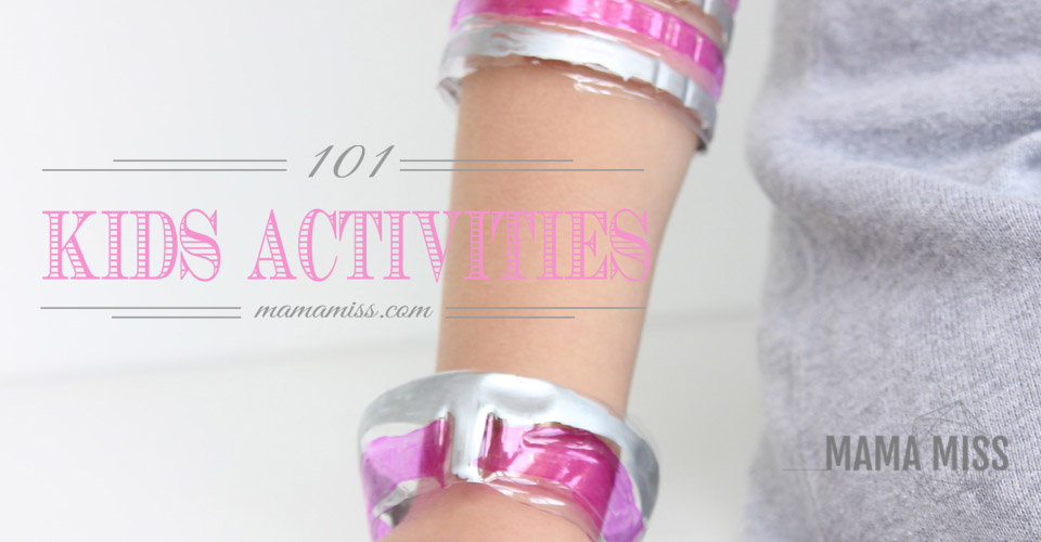 101 Kids Activities | @mamamissblog #kidsactivitiesblog #kidfun #kidcrafts #kiddiy