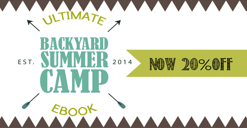 Ultimate Backyard Summer Camp - Summer Discount! | @mamamissblog #summercamp #imbored #backyardfun