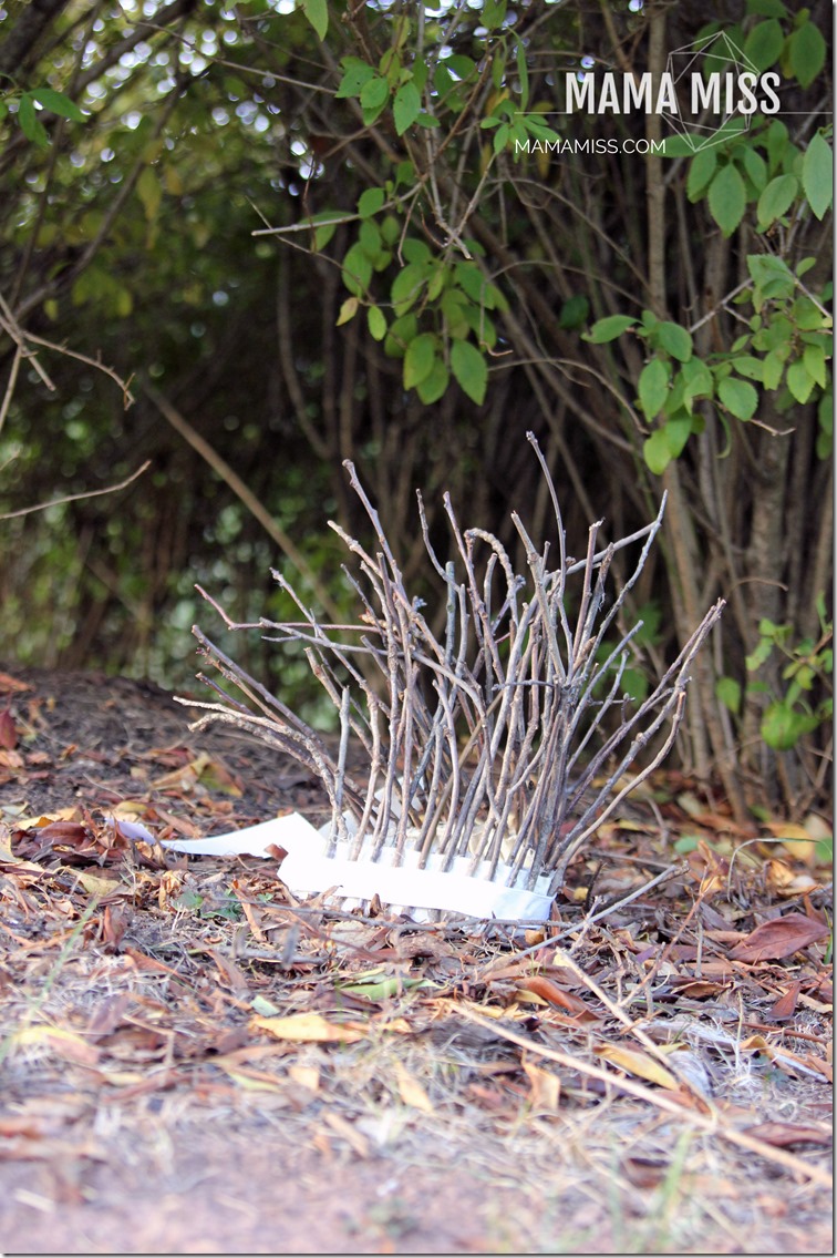 Fancy Stick Crown - inspired by nature, created for the imagination | @mamamissblog #juliadonaldson #stickman