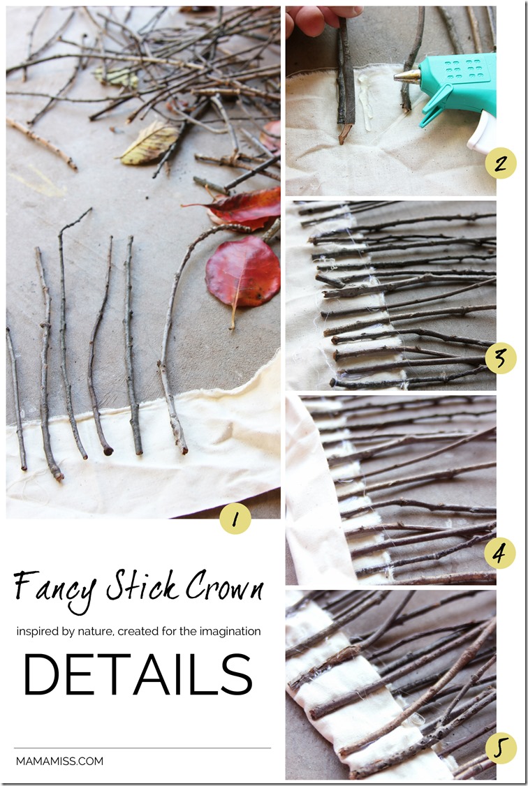 Fancy Stick Crown - inspired by nature, created for the imagination | @mamamissblog #juliadonaldson #stickman