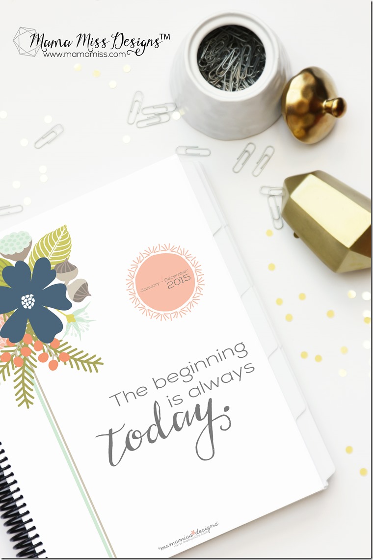 2015 Blogger Planner, Calendar, and Menu Planner - JUST RELEASED!!  @mamamissblog #blogplanner #2015calendar