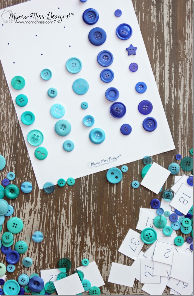 Inspired by Pete The Cat - Button Counting, Graphing, and Sorting with FREE PRINTABLE! | @mamamissblog ‪#‎vbcforkids‬ #bookactivities