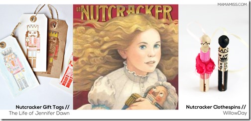 Celebrate the season with this SUPER SIMPLE Nutcracker & Ballerina kid-made craft with free printable | @mamamissblog  #nutcracker #freeprintable