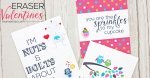 With unique designs, these 'free printable' DIY Eraser Valentines are the perfect way for your kids to celebrate with their classmates! | @mamamissblog #valentinesday #freeprintable