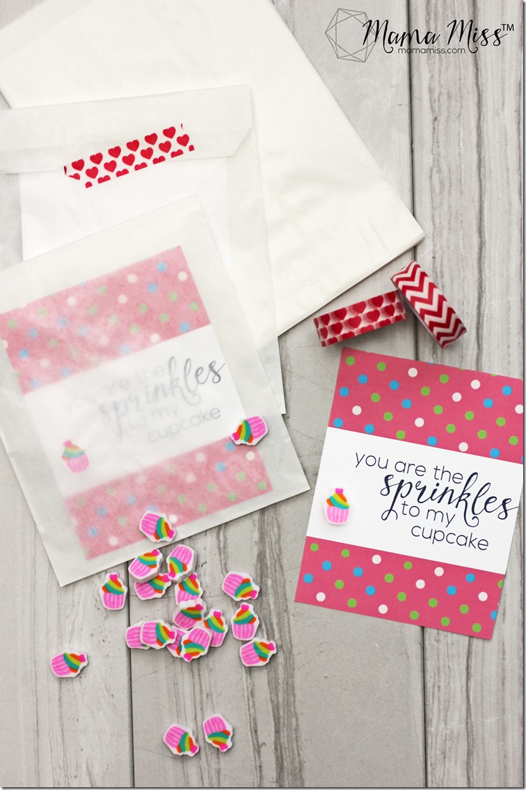 With unique designs, these 'free printable' DIY Eraser Valentines are the perfect way for your kids to celebrate with their classmates!  | @mamamissblog #valentinesday #freeprintable