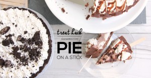 PIE ON A STICK, Frozen pies + popsicles sticks = instant summer treat! @mamamissblog