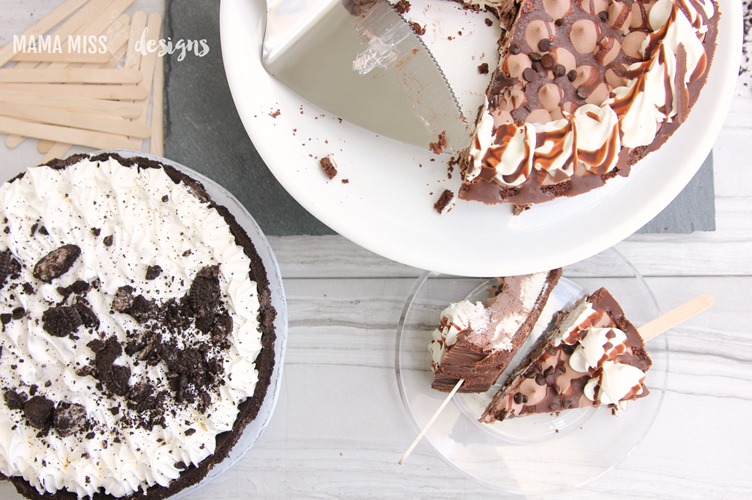 PIE ON A STICK, Frozen pies + popsicles sticks = instant summer treat! @mamamissblog