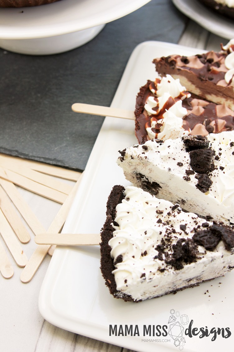 PIE ON A STICK, Frozen pies + popsicles sticks = instant summer treat! @mamamissblog