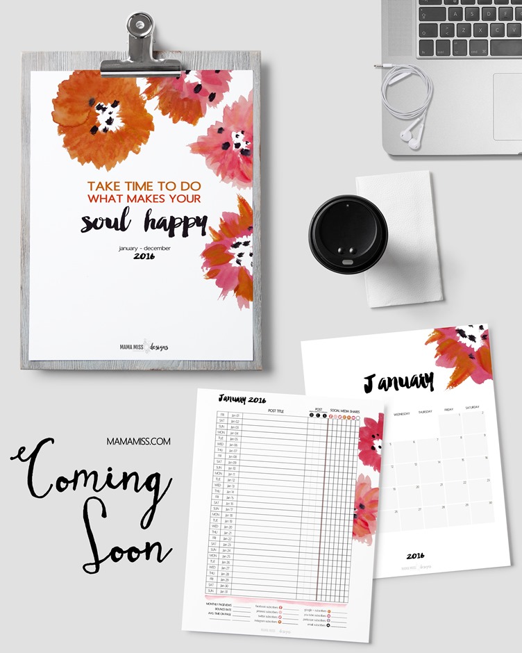 The ALL NEW 2016 Mama Miss Blogger Planner is Coming Soon!!