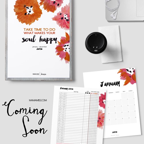 The ALL NEW 2016 Mama Miss Blogger Planner is Coming Soon!!