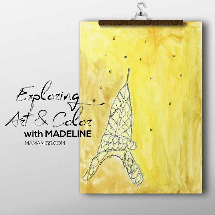 Exploring Art & Color with Madeline - a Virtual Book Club Selection from @mamamissblog