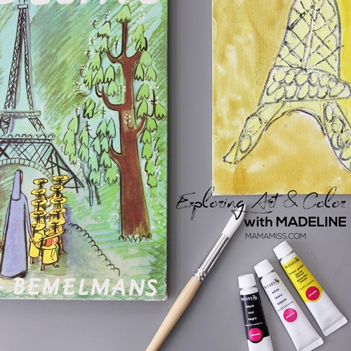 Exploring Art & Color with Madeline - a Virtual Book Club Selection from @mamamissblog