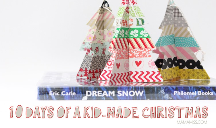 10 Days Of Kid-Made Ornaments [50+ tutorials] Inspired By Children's Books @mamamissblog