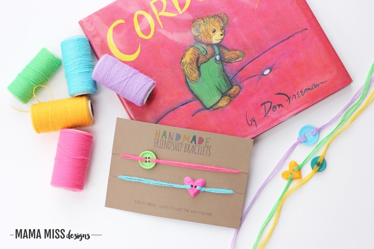 Tell a friend you love them just the way they are with these handmade colorful friendship bracelets. @mamamissblog