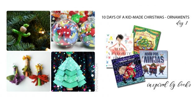 40+ Kid-Made Christmas Ornaments from @mamamissblog