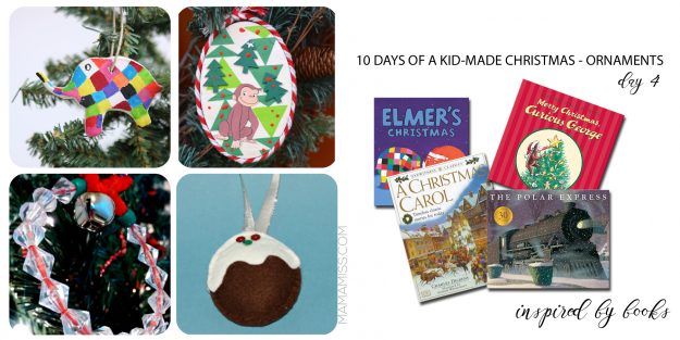 40+ Kid-Made Christmas Ornaments from @mamamissblog