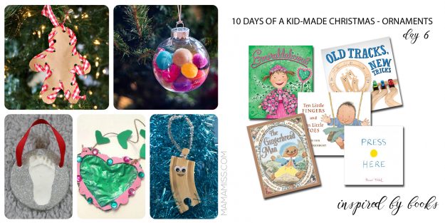 40+ Kid-Made Christmas Ornaments from @mamamissblog