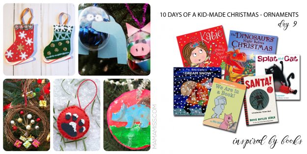 40+ Kid-Made Christmas Ornaments from @mamamissblog