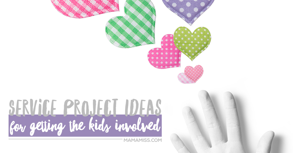 Great Service Project Ideas for Getting the Kids Involved - You have the ability to inspire your littles to make a difference in the lives of others. From @mamamissblog #serviceideasforkids