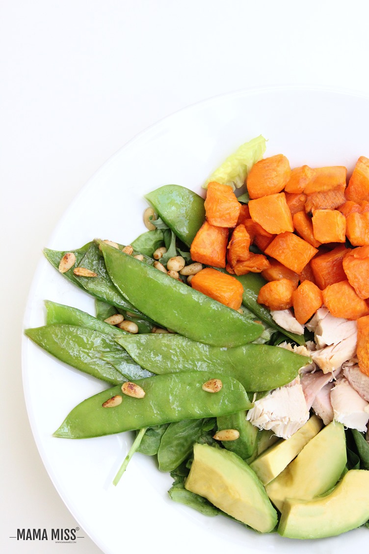 Sweet Potato Buddha Bowls - a healthy and hearty meal that everyone will love! From @mamamissblog #buddhabowl #sweetpotato