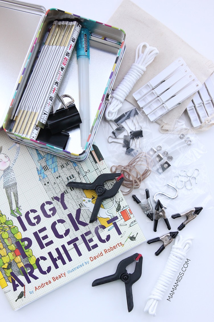 Iggy Peck DIY Tent Kit Gift from @mamamissblog for a #KidMadeChristmas