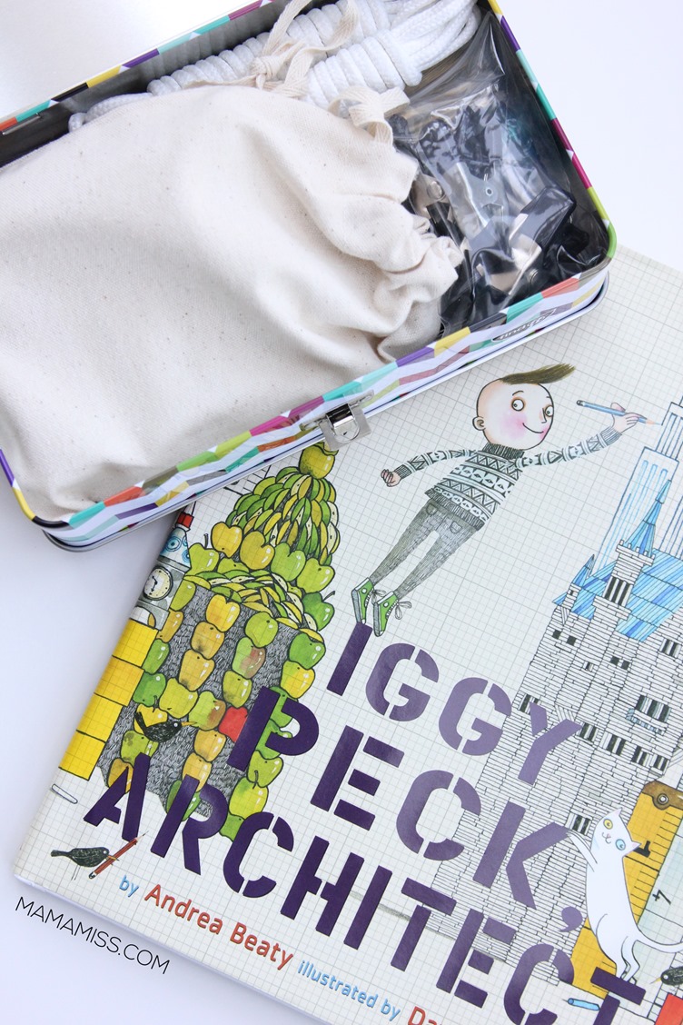 Iggy Peck DIY Tent Kit Gift from @mamamissblog for a #KidMadeChristmas