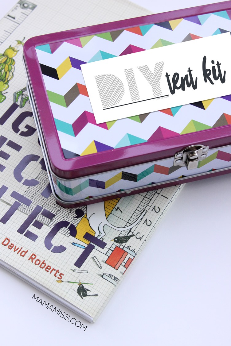 Iggy Peck DIY Tent Kit Gift from @mamamissblog for a #KidMadeChristmas