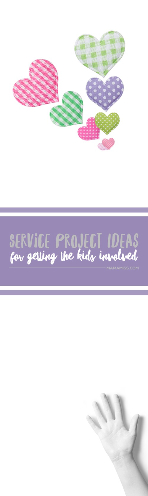 Great Service Project Ideas for Getting the Kids Involved - You have the ability to inspire your littles to make a difference in the lives of others. From @mamamissblog #serviceideasforkids