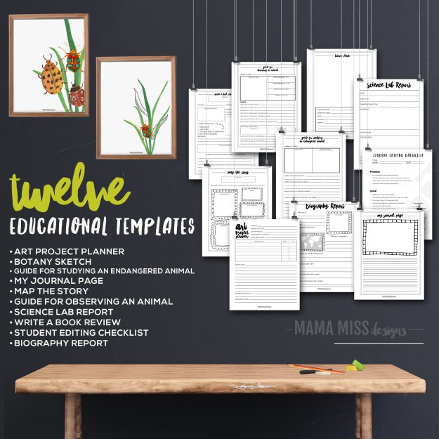 Printable Educational Bundle