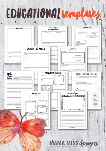 Printable Educational Bundle